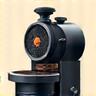 Illustration of a coffee roasting machine.
